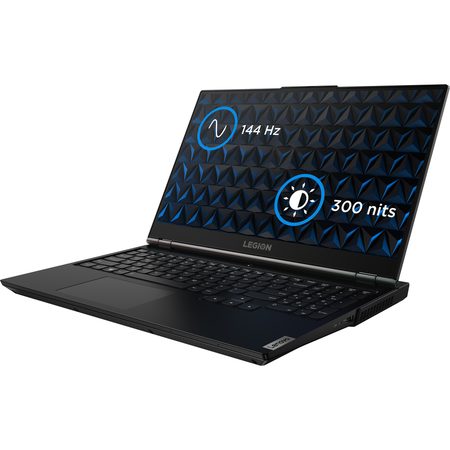 Ntb Lenovo Legion 5-15IMH05H i5-10300H, 16GB, 512GB, 15.6'', Full HD, bez mechaniky, nVidia GeForce RTX 2060, 6 GB, BT, CAM, DOS  - černý