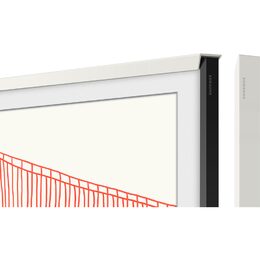 Výměnný rámeček Samsung pro Frame TV s úhlopříčkou 65" (2021), Zkosený design - bílý VGSCFA65WTCXC