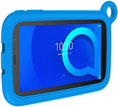 Dotykový tablet ALCATEL 1T 7 2021 KIDS + ochranný obal 7", 16 GB, WF, BT, Android 10 Go - černý/modrý