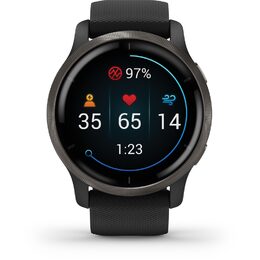 Chytré hodinky Garmin Venu 2 Slate/Black Band