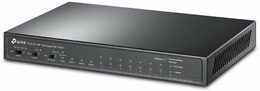 Switch TP-Link TL-SL1311MP 8x LAN/PoE+, 2x GLAN, 1x SFP , 124W
