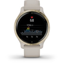 Chytré hodinky Garmin Venu 2S Light Gold/Sand Band