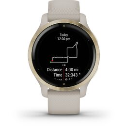 Chytré hodinky Garmin Venu 2S Light Gold/Sand Band