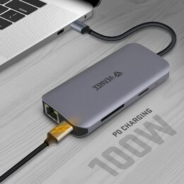 YTC 081 Multiport Hub USB C 8v1 YENKEE