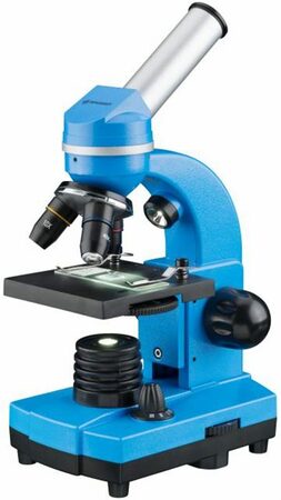 Bresser Junior Student Biolux SEL Microscope, blue