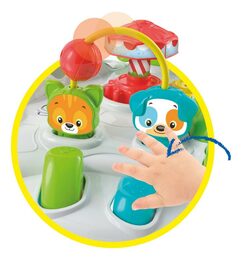 Hrací stůl Clementoni baby – s kostkami a zvířátky