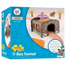 Bigjigs Rail Dinosauří tunel T-rex