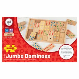 Bigjigs Toys Velké dřevěné domino