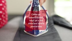 Napařovací žehlička Tefal Ultragliss Plus FV6840E0 červená/šedá