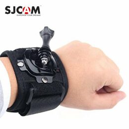 Držák SJCAM 360 Rotacion Wrist strap otočný, návlek na zápěstí