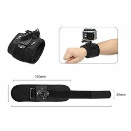 Držák SJCAM 360 Rotacion Wrist strap otočný, návlek na zápěstí