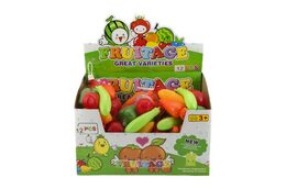 Ovoce a zelenina plast 7ks v síťce 12ks v boxu