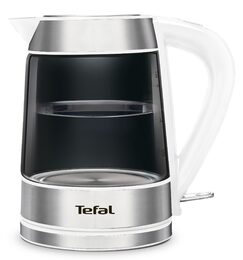 Skleněná varná konvice Tefal KI730132 sklo/stříbrná