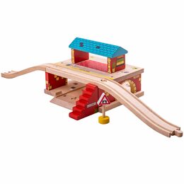 Bigjigs Rail Nádraží nad cestou