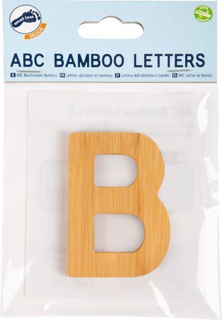 small foot Bambusové písmeno B