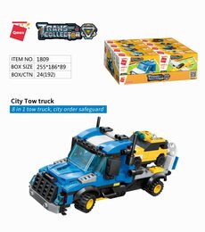 Qman City Tow truck 1809 komplet 8v1