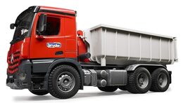 Bruder Mercedes Benz Arocs kontejner s minibagrem