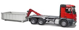 Bruder Mercedes Benz Arocs kontejner s minibagrem