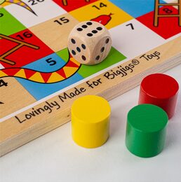 Bigjigs Toys Hadi a žebříky 2