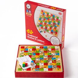 Bigjigs Toys Hadi a žebříky 2