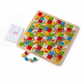 Bigjigs Toys Hadi a žebříky 2 - poškozený obal