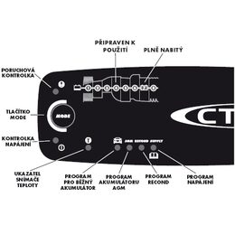 Nabíječka autobaterií CTEK MXS 10.0 12 V, 10 A
