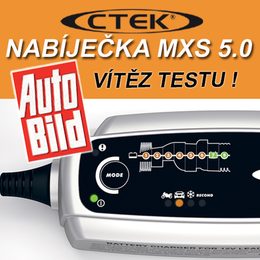 Nabíječka autobaterií CTEK MXS 5.0 Test and Charge 12V, 5A