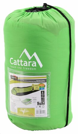 Spacák Cattara BERGEN 230 x 80/55 cm mumie