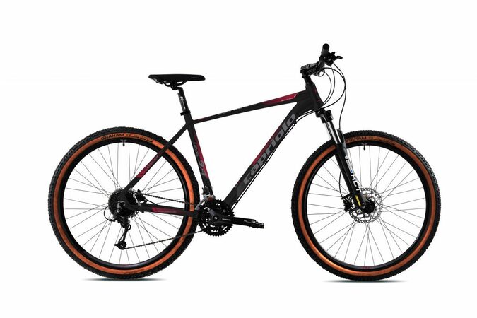 Horské jízdní kolo Capriolo LEVEL 9.4 29"/19" červeno-oranžovo-černé