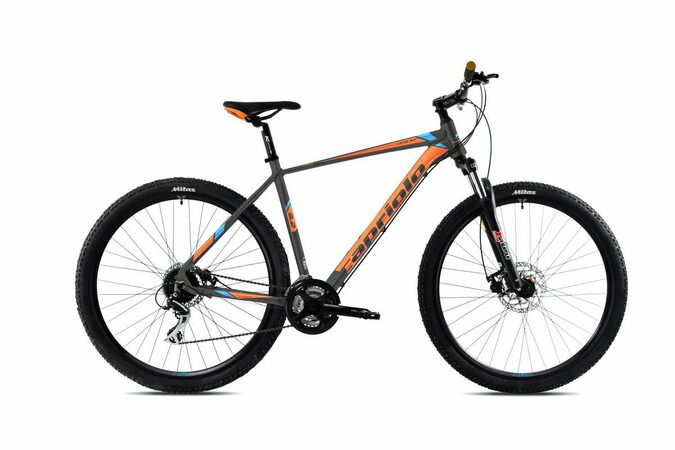 Horské jízdní kolo Capriolo LEVEL 9.2 29"/21" modro-černo-oranžové