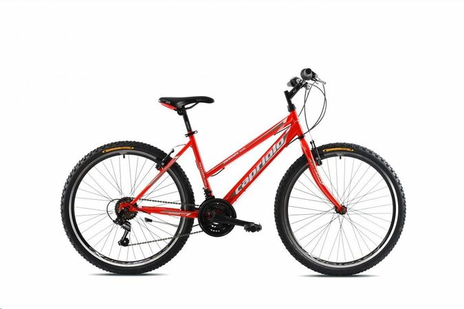 Horské jízdní kolo Capriolo PASSION Lady 26"/17" bílo-červené