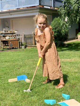 small foot Minigolf set Active