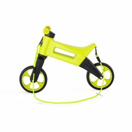 Odrážedlo FUNNY WHEELS Rider SuperSport zelené 2v1+popruh, výš. sedla 28/30cm nos 25kg 18m+ v krab.