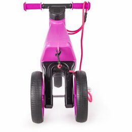 Odrážedlo FUNNY WHEELS Rider SuperSport fialové 2v1+popruh, výš. sedla 28/30cm nos 25kg 18m+ v krab.