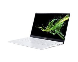 Ntb Acer Swift 5 NX.HLGEC.001 (SF514-54T-59TK) i5-1035G1, 8GB, 512GB, 14", Full HD, bez mechaniky, Intel UHD Graphics, BT, FPR, CAM, W10 Home - bílý