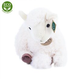 Rappa Plyšová ovečka ležící 25 cm ECO-FRIENDLY