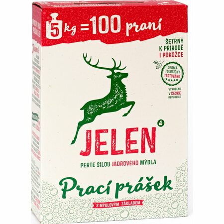 Jelen mýdlový prací prášek 5 kg