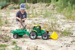 LENA Traktor se lžící a přívěsem 110 cm