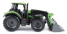 Traktor se lžící Worxx plast 45cm 1:15 v krabici DeutzFahr Agrotron 7250