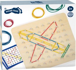 small foot Dřevěná deska Geoboard