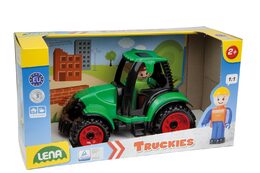 Lena Trucky Traktor 01624 plast 17cm v krabici 24m+