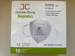 JC respirátor 10 ks