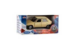 Auto Welly Škoda Favorit kov/plast 11cm 1:34 na volný chod 4 barvy v krabičce 15x7x7cm