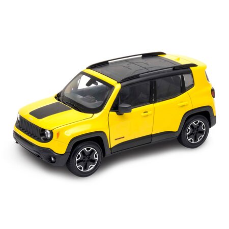 Welly Jeep Renegade Trailhawk 1:24 žlutý