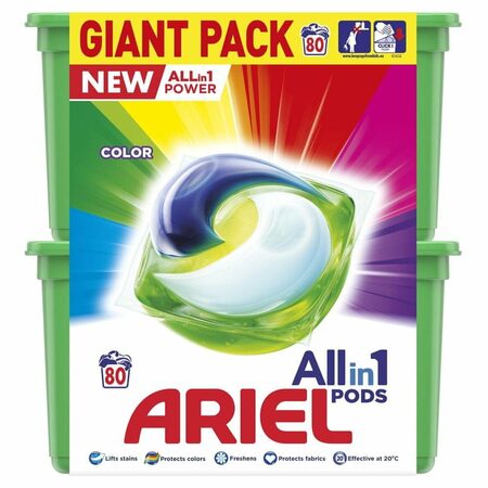 Ariel All-in-1 Color Kapsle na praní 80 ks