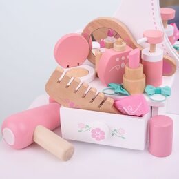 Bigjigs Toys Dřevěná kosmetická souprava