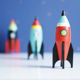 Le Toy Van barevná raketa 1ks