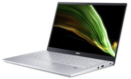 Ntb Acer Swift 3 (SF314-43-R1NS) R5--5500U, 14", 1920 x 1080 (FHD), RAM 8GB, SSD 512GB, AMD Radeon Graphics , FPR, bez OS  - stříbrný