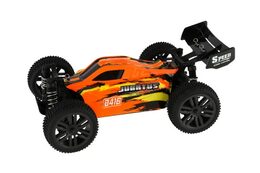 Auto RC Buggy Bonzai Jubatus terénní 30cm plast oranžové 2,4GHz na bat.+dob. pack v krab. 40x14x21cm