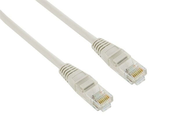 Ethernet kabel CAT5e/UTP RJ45/10M šedý